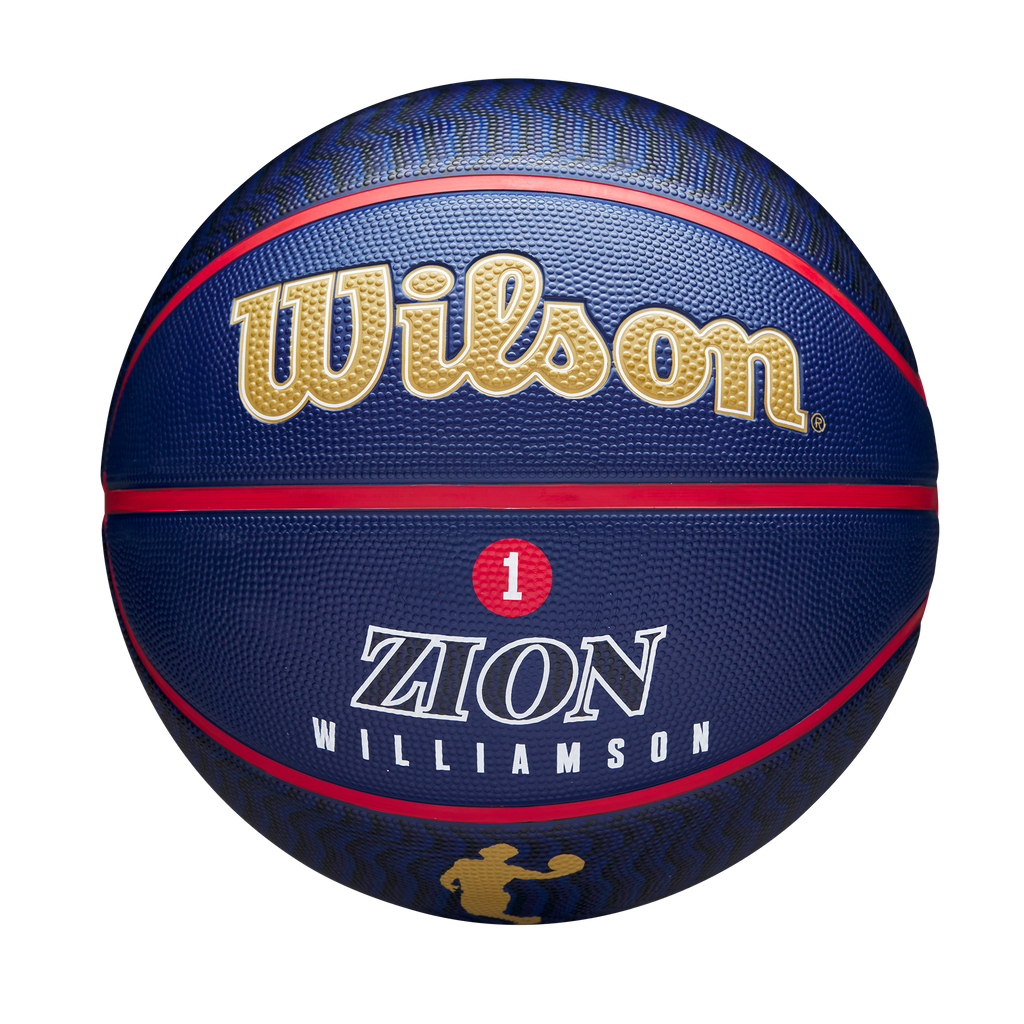 Wilson NBA Player Icon Outdoor Basketball - Zion Williamson