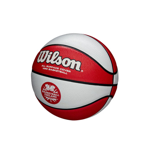 Wilson Basketball England Red/White Basketball Size 3