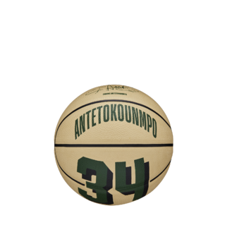 Wilson NBA Player Icon Mini Basketball Giannis Antetokounmpo Size 3