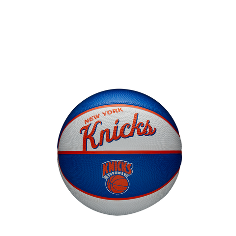 Wilson NBA Team Retro Mini Basketball New York Knicks Size 3*