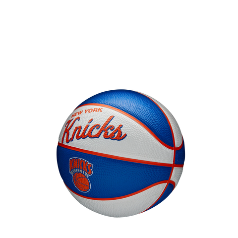 Wilson NBA Team Retro Mini Basketball New York Knicks Size 3*