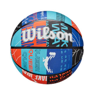 Wilson WNBA Heir DNA Basketball Blu/Orange Size 6
