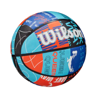 Wilson WNBA Heir DNA Basketball Blu/Orange Size 6
