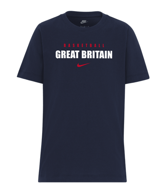 Nike GB Basketball 'Swoosh' Cotton Tee - Youth