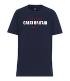 Nike GB Basketball 'Swoosh' Cotton Tee - Youth