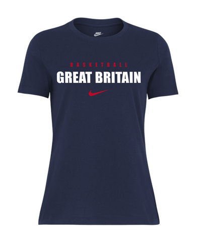Nike GB Basketball 'Swoosh' Cotton Tee - Women's