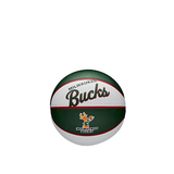Wilson NBA Team Retro Mini Basketball Milwaukee Bucks
