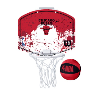 Wilson NBA Team Mini Hoop Chicago Bulls