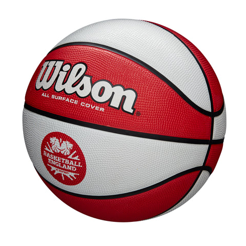 Wilson Basketball England Red/White Basketball Size 7