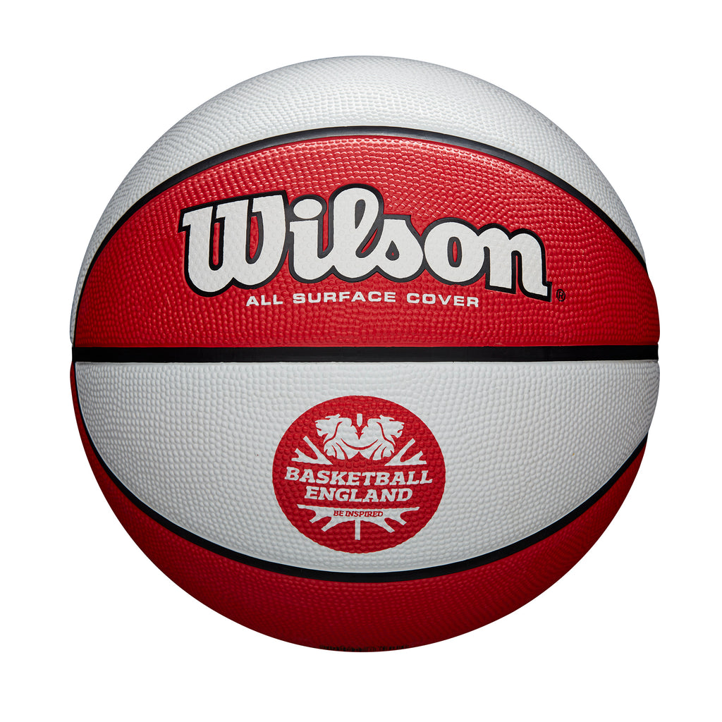Wilson Basketball England Red/White Basketball Size 7