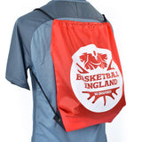 Basketball England Drawstring Bag