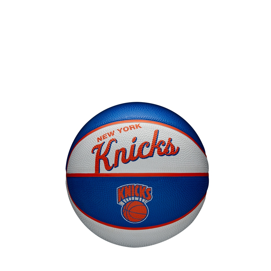 Wilson NBA Team Retro Mini Basketball New York Knicks