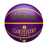 Wilson NBA Player Icon Outdoor Basketball - Lebron James