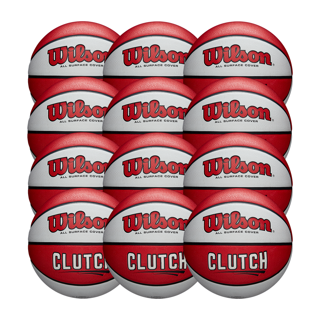 Wilson Basketball England Clutch - Bundle of 12