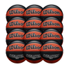 Wilson Basketball England Evolution Official Game Ball - Bundle of 12
