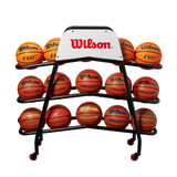 Wilson Deluxe Basketball Ball Cart 15 Balls